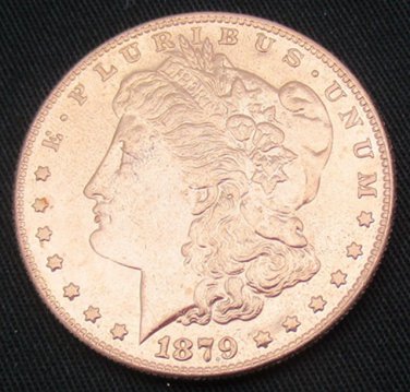 1879-O United States Morgan One Dollar Copper Copy Coin