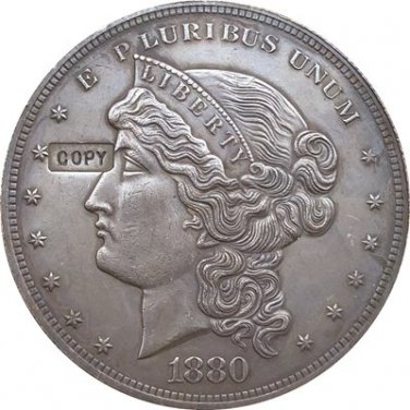 1880 United States One Dollar Copy Coins