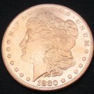 1880-O United States Morgan One Dollar Copper Copy Coin