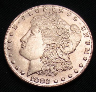 1883-O United States Morgan One Dollar Copper Copy Coin