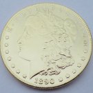 1890 United States Morgan One Dollar Gold Plated Copy Coin