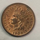 1908 United States Indian Head One Cent Copy Coin