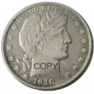 United Stated 1916 Barber Half Dollar Copy Coin