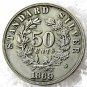 United States 1869 Half Dollars / 50 Cents Copy Coins  For Collection
