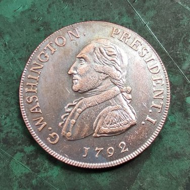 US 1792 G. Washington One Cent Copy Coin
