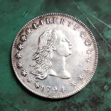 US 1794 Flowing Hair One Dollar Copy Coins