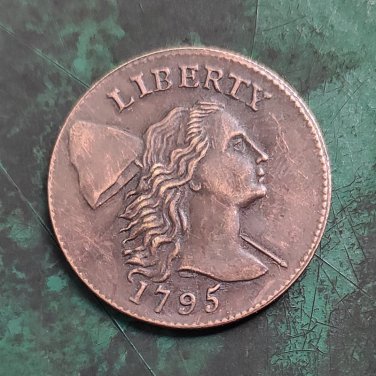 US 1795 Liberty Capped One Cent Copy Coin