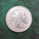 US 1796 Draped Bust Quarters Dollar Silver Copy Coin