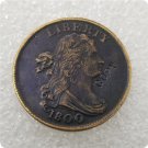 US 1800 Draped Bust Half Cent Copy Coin  For Collection
