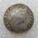 US 1801 Draped Bust Half Dollar 50 Cents 1/2 Dollar Copy Coin  For Collection