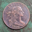 US 1806 Draped Bust One Cent Copy Coin