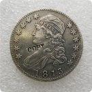 US 1813 Capped Bust Half Dollar 50 Cents 1/2 Dollar Copy Coin  For Collection