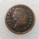 US 1813 Classic Head Large One Cent Copy Coin  For Collection
