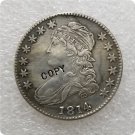 US 1814 Capped Bust Half Dollar 50 Cents 1/2 Dollar Copy Coin  For Collection