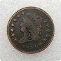 US 1814 Classic Head Large One Cent Copy Coin  For Collection
