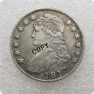 US 1817 Capped Bust Half Dollar 50 Cents 1/2 Dollar Copy Coin  For Collection
