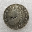US 1819 Capped Bust Liberty Cap Quarters With Motto 25 Cents Copy Coin  For Collection