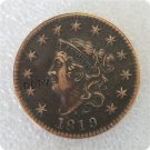 US 1819 Coronet Head Large Cent Copy Coin  For Collection