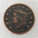 US 1827 Coronet Head Large Cent Copy Coin  For Collection