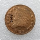 US 1828 Classic Head Half Cent Copy Coin  For Collection