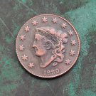 US 1830 Coronet Head Large One Cent Copy Coin
