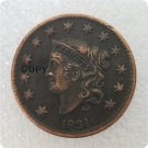 US 1831 Coronet Head Large Cent Copy Coin  For Collection