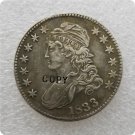 US 1833 Capped Bust Half Dollar 50 Cents 1/2 Dollar Copy Coin  For Collection