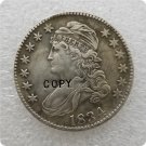 US 1834 Capped Bust Half Dollar 50 Cents 1/2 Dollar Copy Coin  For Collection