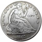 US 1842 Seated Liberty Half Dollars Copy Coin