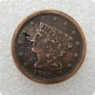 US 1845 Braided Hair Half Cent Copy Coin  For Collection