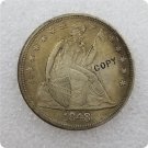 US 1848 Seated Liberty One Dollar Copy Coin  For Collection