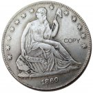 US 1860 Seated Liberty Half Dollars Copy Coin