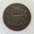 US 1864 2C Two Cent Piece Copy Coin  For Collection