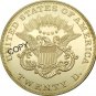 US 1864 Liberty Head Twenty Dollars Brass Copy Coins