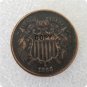 US 1866 2C Two Cent Piece Copy Coin  For Collection