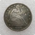 US 1866-S Seated Liberty Half Dollar Copy Coin  For Collection