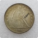 US 1868 Seated Liberty One Dollar Copy Coin  For Collection