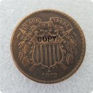 US 1873 2C Two Cent Piece Copy Coin  For Collection