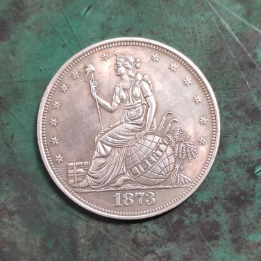 US 1873 Trade One Dollar Copy Coin