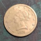 US 1874 Liberty Head Ten Dollars $10 Copy Coin