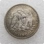 US 1874-CC Seated Liberty Half Dollar Copy Coin  For Collection
