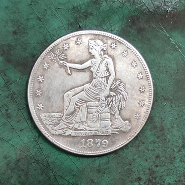 US 1879-S Trade Dollar Copy Coins