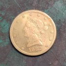 US 1882 Liberty Head Ten Dollars $10 Copy Coin