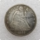 US 1882 Seated Liberty Half Dollar Copy Coin  For Collection