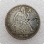 US 1882 Seated Liberty Half Dollar Copy Coin  For Collection