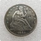 US 1885 Seated Liberty Half Dollar Copy Coin  For Collection