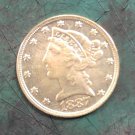 US 1887 Liberty Coronet Head Five Dollars Copy Coin