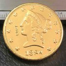 US 1894 Liberty Head Ten Dollars Copy Coin