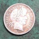 US 1895-O Barber Liberty Head One Dime Copy Coin