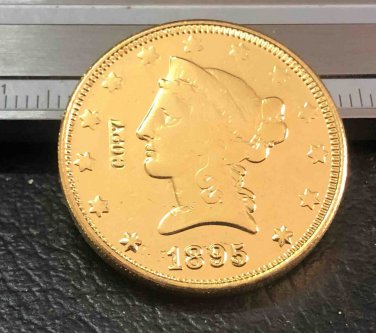 US 1895-O Liberty Head Ten Dollars Copy Coin